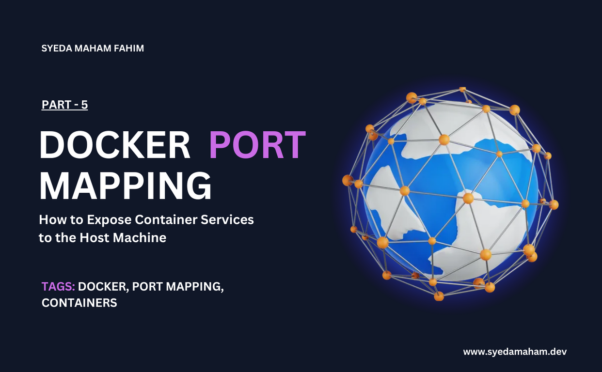 Docker Port Mapping: How to Expose Container Services to the Host Machine | Part-5